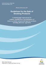 Guidelines for the sale of smoking products thumbnail