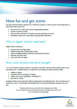 Have fun and get active