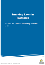 Smoking laws guide for licenced and dining premises thumbnail