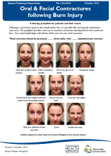 Thumbnail image of the Burns Facial Contractures