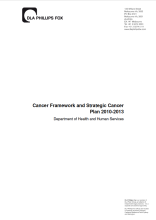 Thumbnail image of the Cancer framework and strategic cancer plan 2010-2013