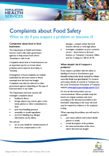 Thumbnail image of Complaints about food safety guide
