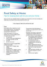 Thumbnail image of Food safety at home guide