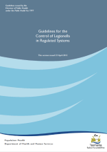 Thumbnail image of the Guidelines for Legionella in regulated systems document