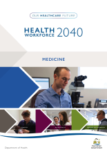 Thumbnail image of the Health Workforce 2040 Medicine