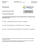 Thumbnail image of the RPA0201 Accreditation Application Places