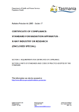 Thumbnail image of RPA0314 Standard for Compliance X-ray Non Medical Industry Enclosed Special form