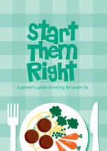 A thumbnail image of the Start Them Right booklet front page.