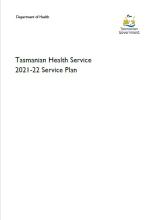 Tasmanian Health Service Service Plan 2021-22 thumbnail