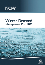 Thumbnail image of the Winter Demand Management Plan 2021
