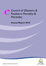 Thumbnail image for Council of Obstetric and Paediatric Mortality and Morbidity (COPMM) 2010 Annual Report