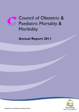 Thumbnail image for Council of Obstetric and Paediatric Mortality and Morbidity (COPMM) 2011 Annual Report