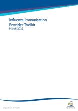 Tasmanian influenza immunisation provider toolkit thumbnail