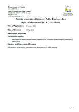 Right to Information Decision RTI202122-090 thumbnail of first page