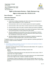 Right to Information Decision RTI202122-095 thumbnail