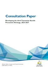 Tasmanian Suicide Prevention Strategy Online Community Survey Consultation Paper thumbnail