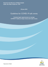 Guidelines for COVID-19 safe events thumbnail