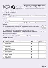 Thumbnail image for Spectacles Assistance Scheme application form
