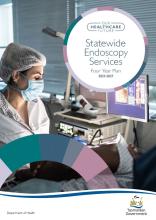 Statewide endoscopy service four year plan 2023-2027 document cover