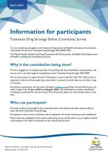 Thumbnail TDS Online Community Survey Information for Participants