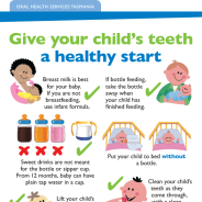 Give your child's teeth a healthy start