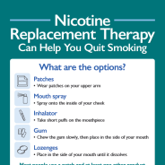 Nicotine Replacement Therapy factsheet thumbnail