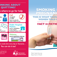 Smoking in pregnancy fact or fiction brochure thumbnail