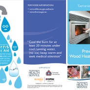 Thumbnail image of the Burns Prevention Wood Heater brochure