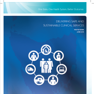 Thumbnail image of the OHS delivering safe sustainable clinical services GREEN paper 