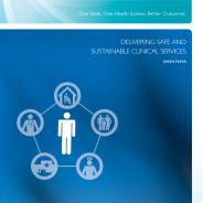Thumbnail image of the OHS Delivering Safe Sustainable Clinical Services white paper 