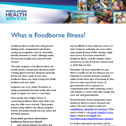Thumbnail image of What is foodborne illness guide 