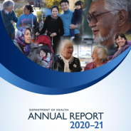 Thumbnail image for the Department of Health Annual Report 2020-2021