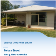 Thumbnail image of the Statewide Mental Health Services - Tolosa Street booklet