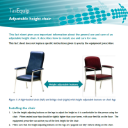 TasEquip adjustable height chair fact sheet thumbnail image