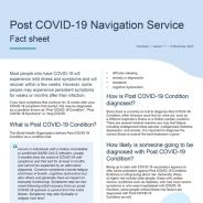 Post COVID-19 Navigation Service fact sheet thumbnail