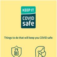 Keep it COVID safe - Behaviours - pull-up banner thumbnail