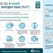 How to do a nasal rapid antigen test (RAT) infographic thumbnail
