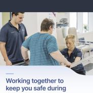Thumbnail image of the Staying safe during your hospital stay fact sheet