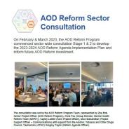 Thumbnail AOD Reform Sector Consultation