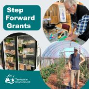 Healthy Tasmania Step Forward grants.
