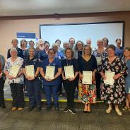 Launceston General Hospital staff have been acknowledged for 25 years of service.