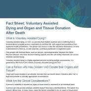 Thumbnail voluntary assisted dying fact sheet